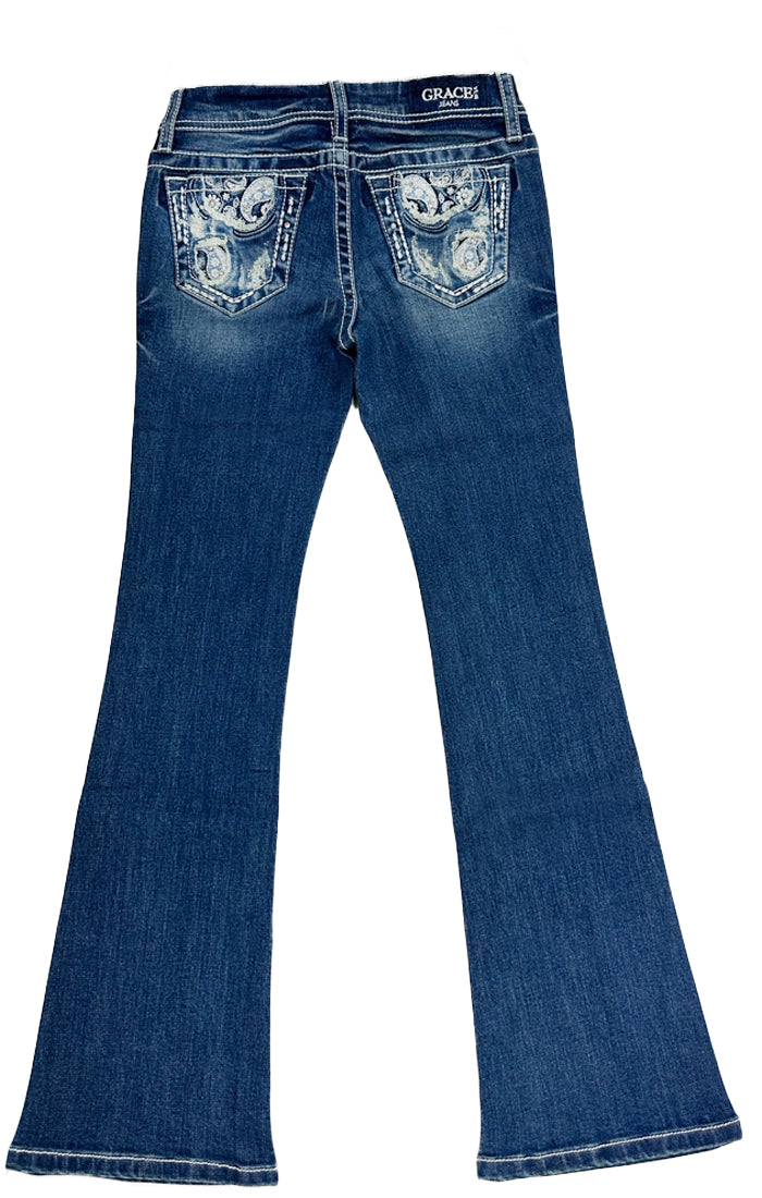 Miss Me high quality Bootcut Girl's Jeans Size 14