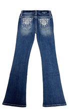 Aztec Embroidered Girls Bootcut Jeans Grace in LA GIRLS