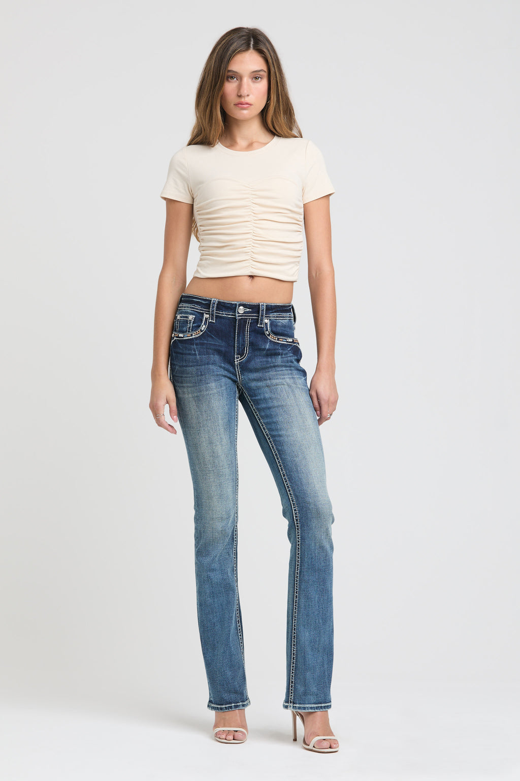 Aztec Modify Bootcut Jeans Grace in LA