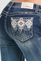Aztec Modify Bootcut Jeans Grace in LA