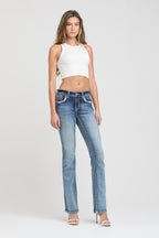Horse Shoe Embroidery  Bootcut Jeans