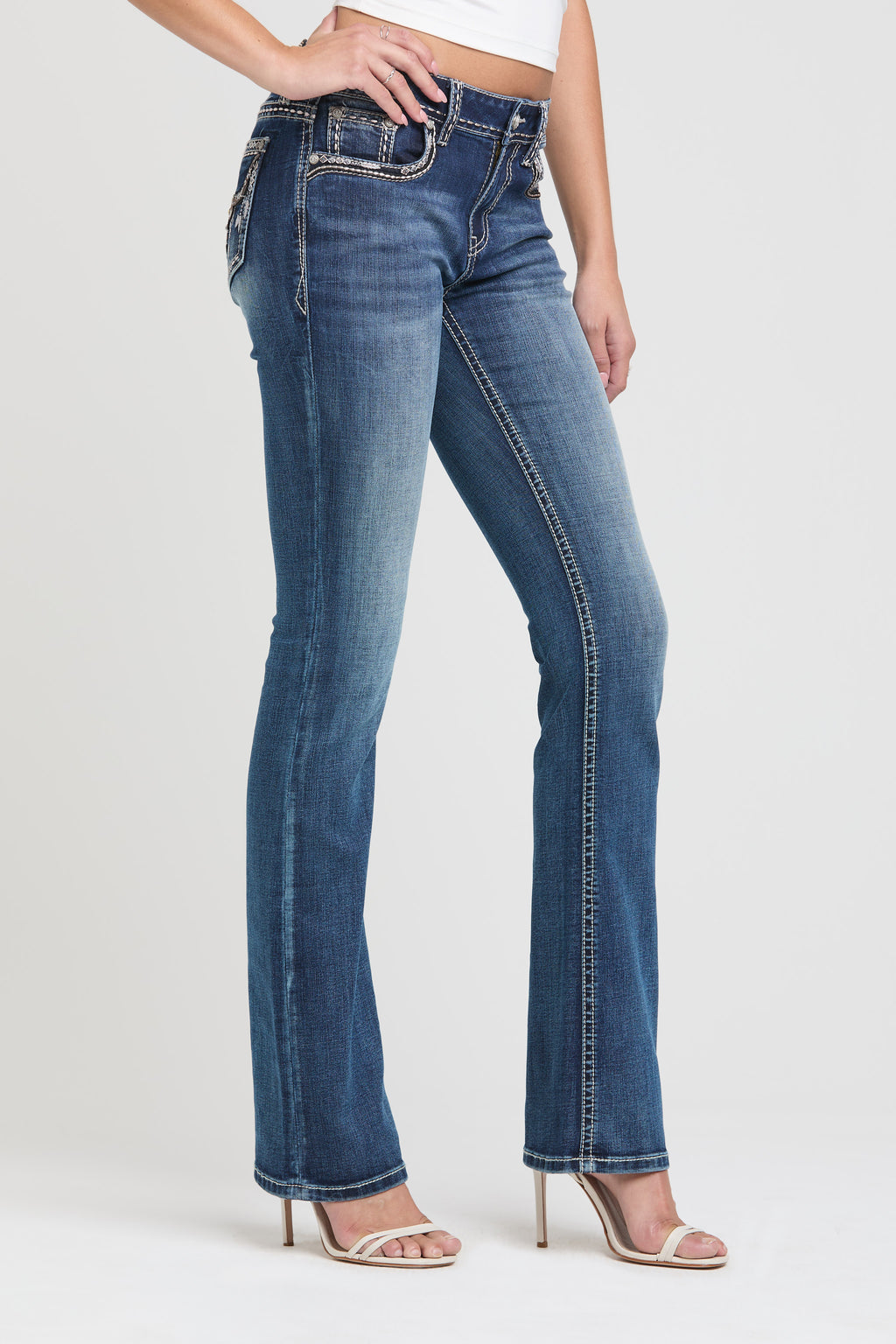 Steer Head Modify Bootcut Jeans