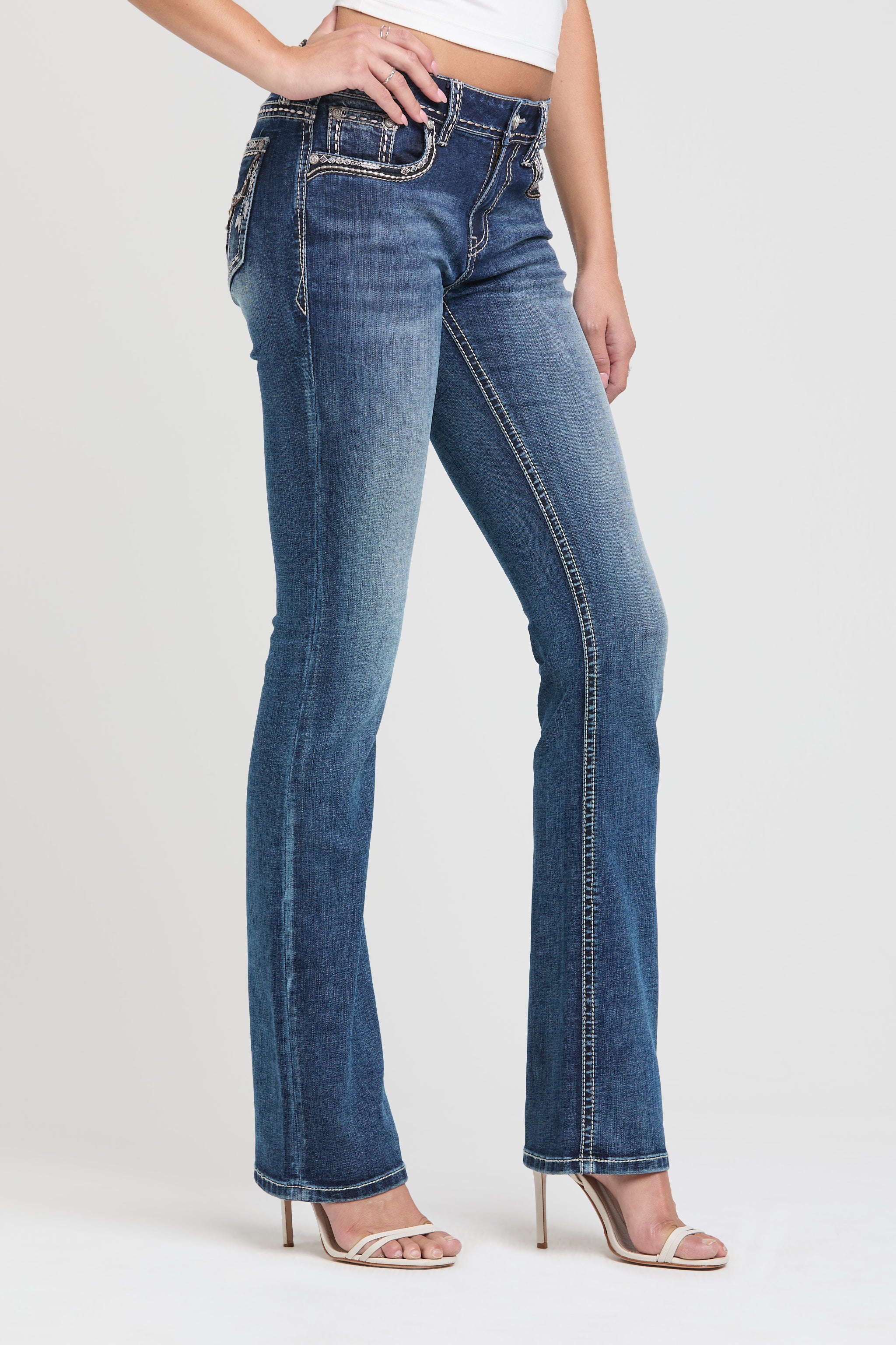 Steer Head Modify Bootcut Jeans