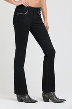 Aztec Modify Black Bootcut Jeans