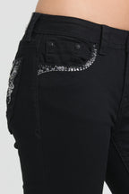 Aztec Modify Black Bootcut Jeans