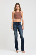 Double "G" Simple Stitches Bootcut Jeans