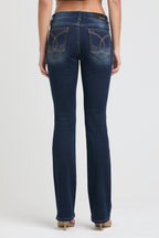 Double "G" Simple Stitches Bootcut Jeans