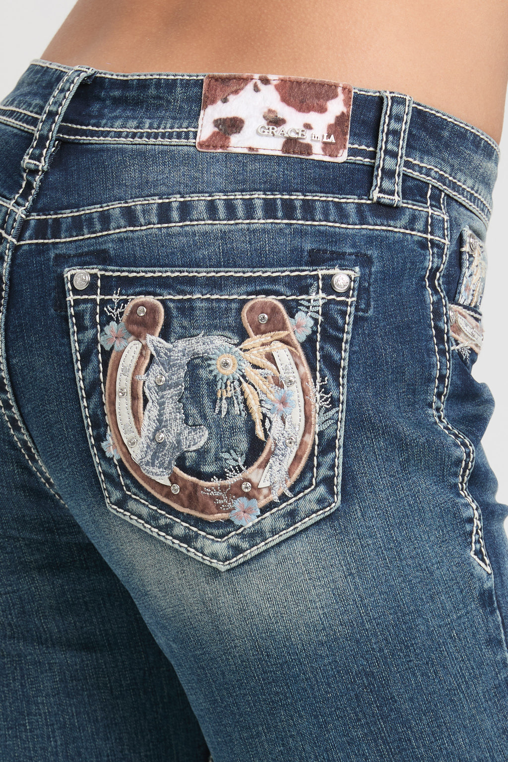 Horse Shoe Modify Bootcut Jeans