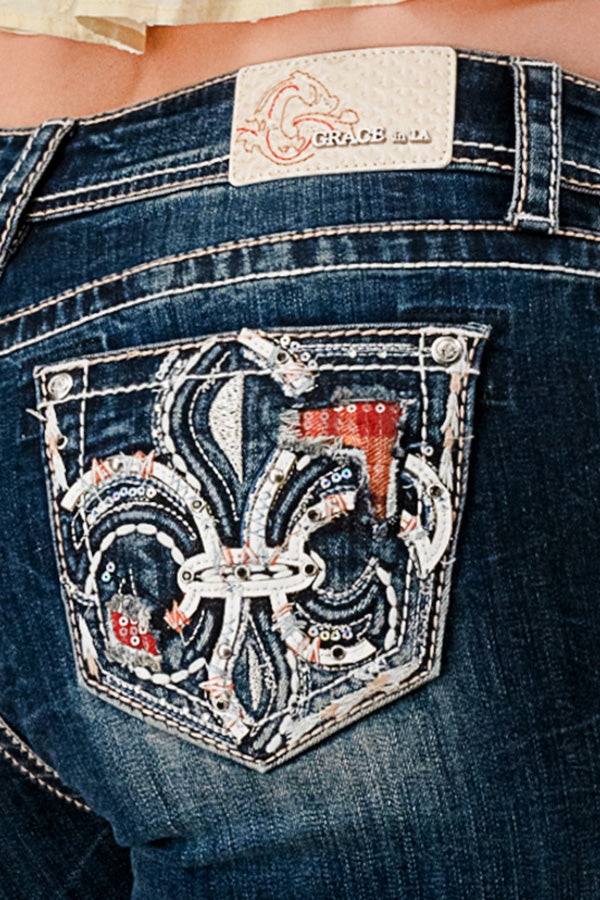 Flu De Lee Modify  Bootcut Jeans