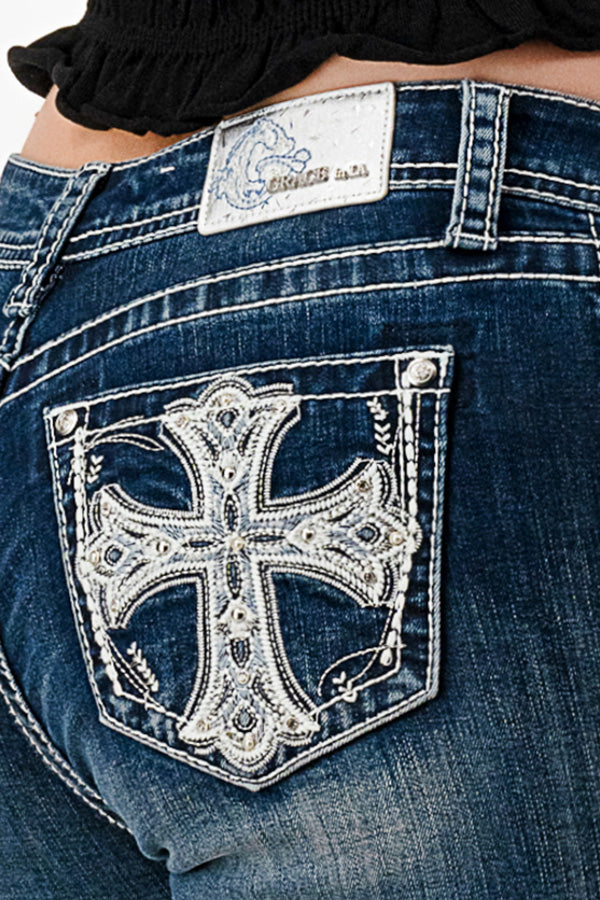Cross Modify  Bootcut Jeans