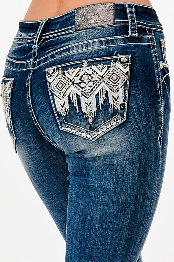 Aztec Modify Bootcut Jeans