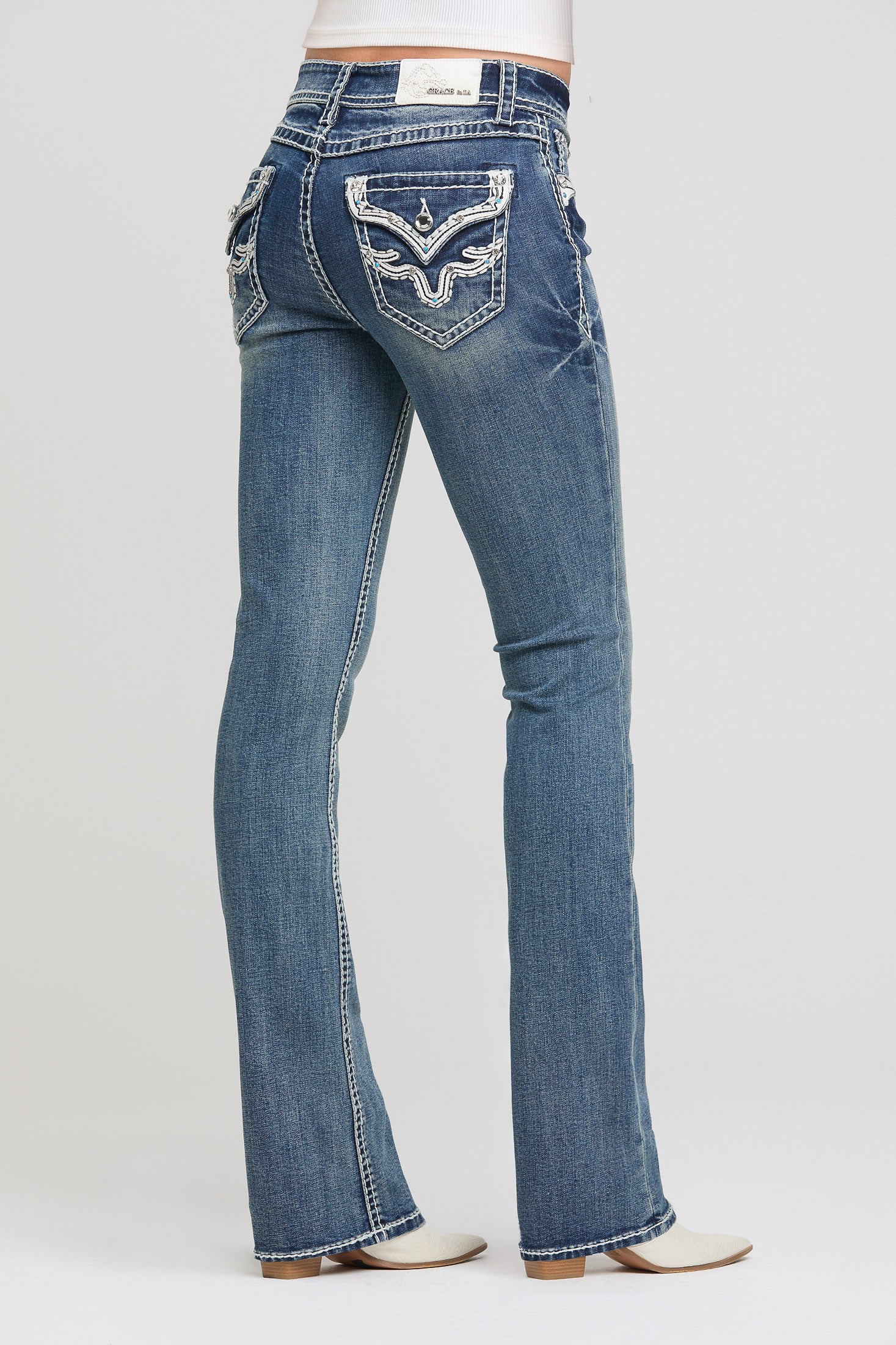 Grace in LA – Women's Embellished & Embroidered Jeans