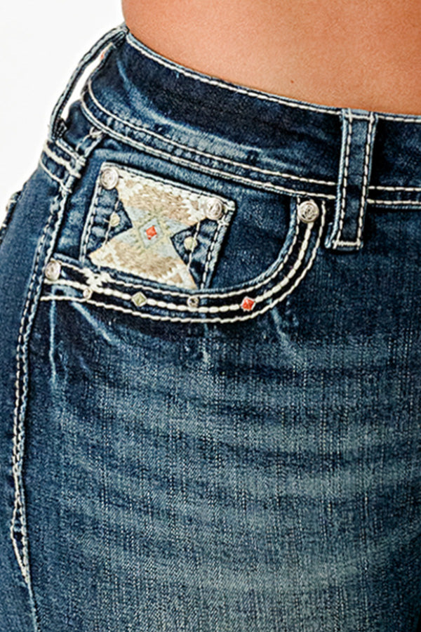 Steer Head Modify Bootcut Jeans