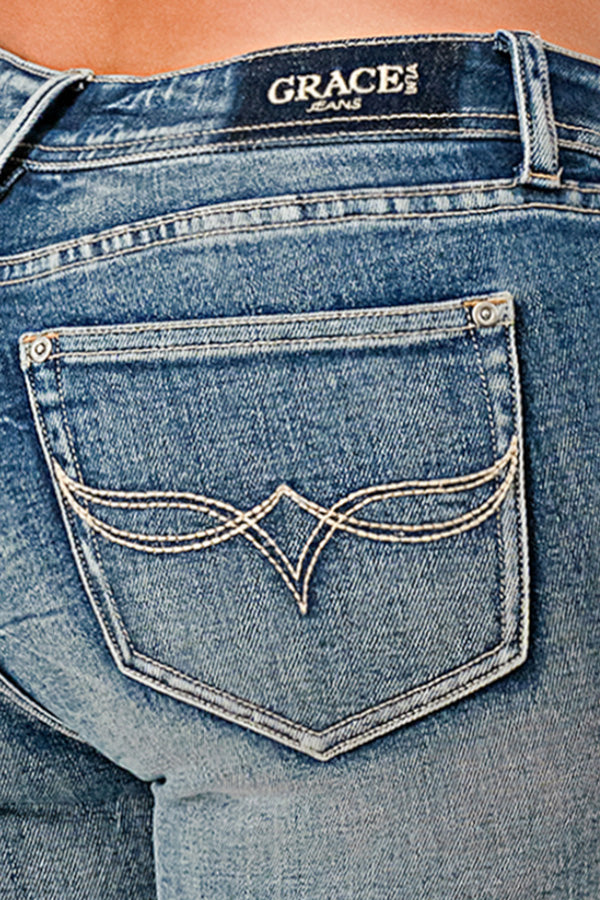 Simple Stitches Basic Bootcut Jeans