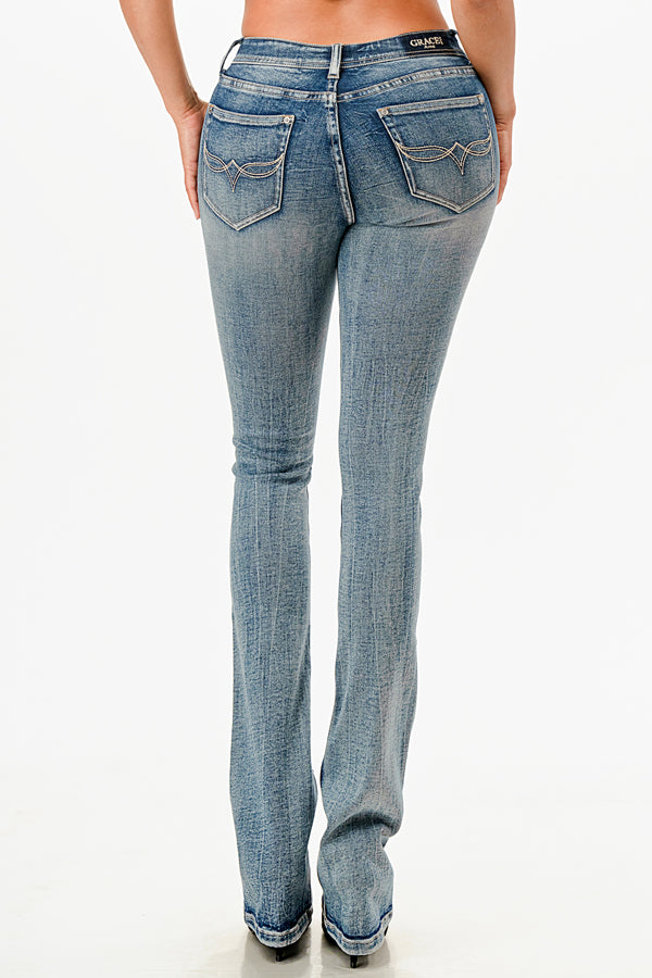 Simple Stitches Basic Bootcut Jeans