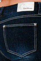 Basic 5 Pockets Straight Leg Jeans