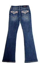 Hibiscus Flowers Embellished Pocket Jeans -    Grace in LA