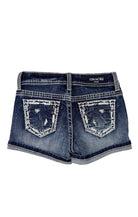 Border Embroidery  Girl Denim Short Grace in LA